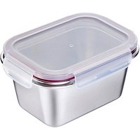 WESTMARK Frischhaltedose 9,0 cm hoch silber 1,0 l, 1 St. von WESTMARK