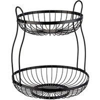 WESTMARK Obstschale Doppio schwarz von WESTMARK