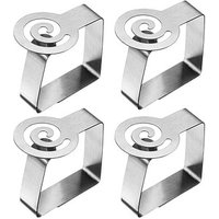 WESTMARK Tischtuchklammern silber, 4 St. von WESTMARK