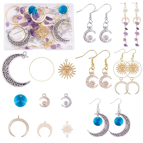 WEWAYSMILE 1 Box/8 Paar Ohrring-Haken Herstellung für Frauen, Starter-Kit zur Herstellung von Ohrringen, für Schmuckreparatur Und DIY-Ohrringherstellung, Gemischte Farbe WEWAYSMILE 1 Box/8 Paar Ohrring-Haken Herstellung für Frauen, Starter-Kit zur Herstellung von Ohrringen, für Schmuckreparatur Und DIY-Ohrringherstellung, Gemischte Farbe von WEWAYSMILE