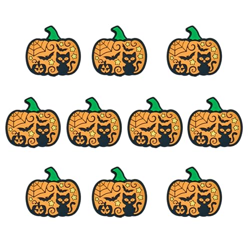 WEWAYSMILE 10 Stück Halloween Silikon Fokalperlen Für Stifte Kürbis Leuchtende Silikonperlen Für Schlüsselanhänger DIY Perlenstifte Lanyards Schmuckhandwerk WEWAYSMILE 10 Stück Halloween Silikon Fokalperlen Für Stifte Kürbis Leuchtende Silikonperlen Für Schlüsselanhänger DIY Perlenstifte Lanyards Schmuckhandwerk von WEWAYSMILE
