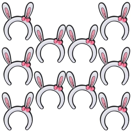 WEWAYSMILE 10 Stück Silikon-Fokalperlen, Silikonperlen, Silikon-Focal-Perlen, Für Die Herstellung Von Schlüsselanhängern, Armbändern Und Halsketten, Handgefertigtes Kunsthandwerk(Kaninchen) von WEWAYSMILE