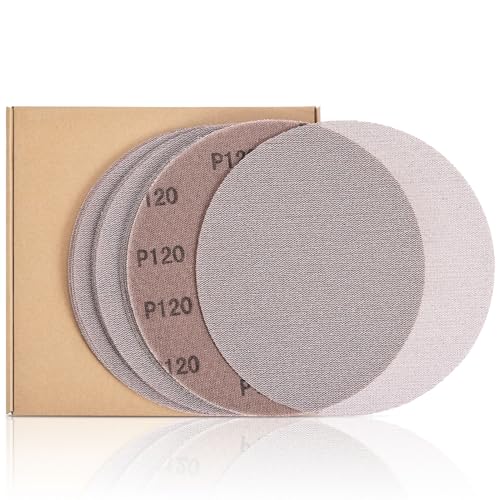 Mesh Abrasive Schleifscheiben, 22,9 cm, 10 Löcher, Körnung 80, Trockenbau, Schleifpapier, Staubreduzierung, 15 Stück Mesh Abrasive Schleifscheiben, 22,9 cm, 10 Löcher, Körnung 80, Trockenbau, Schleifpapier, Staubreduzierung, 15 Stück von WEWINK PLUS