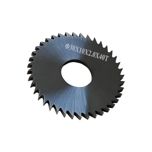 WEXWE Werkzeug-Schlitzsäge für allgemeine Schlitz- und Trennvorgänge, Vollhartmetallsäge, D30-10-2.0-40T, 1 Stück WEXWE Werkzeug-Schlitzsäge für allgemeine Schlitz- und Trennvorgänge, Vollhartmetallsäge, D30-10-2.0-40T, 1 Stück von WEXWE