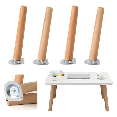 WEYFH 15 cm große Möbelbeine aus Holz – Ersatzbeine für Sofa, Couch, Tisch und Kommoden, DIY-Beine für die ganze Familie mit Schrauben und Montageplatte für die Heimdekoration WEYFH 15 cm große Möbelbeine aus Holz – Ersatzbeine für Sofa, Couch, Tisch und Kommoden, DIY-Beine für die ganze Familie mit Schrauben und Montageplatte für die Heimdekoration von WEYFH