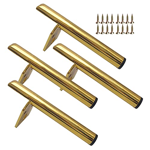 WEYFH 4er-Set Moderne Möbelbeine aus Metall, 20 cm – stilvolle Ersatzbeine in Schwarz, Gold und Silber für Tisch, Sofa, Schrank, Schreibtisch und TV-Ständer – DIY-Heimdekoration WEYFH 4er-Set Moderne Möbelbeine aus Metall, 20 cm – stilvolle Ersatzbeine in Schwarz, Gold und Silber für Tisch, Sofa, Schrank, Schreibtisch und TV-Ständer – DIY-Heimdekoration von WEYFH
