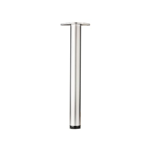 WEYFH 60 mm verstellbare Tischbeine aus Metall – runde Möbelbeine für Schreibtische, Küchen- und Esstische – 105 cm Höhe, langlebiges Finish in mattiertem Silber, perfekt für Zuhause und das Büro WEYFH 60 mm verstellbare Tischbeine aus Metall – runde Möbelbeine für Schreibtische, Küchen- und Esstische – 105 cm Höhe, langlebiges Finish in mattiertem Silber, perfekt für Zuhause und das Büro von WEYFH