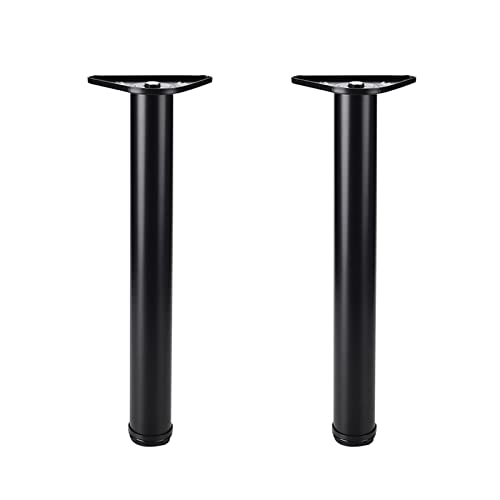 WEYFH Verstellbare Tischbeine aus Metall – anpassbare Höhe 0–140 cm, Möbelbeine aus Aluminiumlegierung für Esstisch, Schreibtisch, Werkbank, Bar – 115 cm, Schwarz mit Schrauben WEYFH Verstellbare Tischbeine aus Metall – anpassbare Höhe 0–140 cm, Möbelbeine aus Aluminiumlegierung für Esstisch, Schreibtisch, Werkbank, Bar – 115 cm, Schwarz mit Schrauben von WEYFH