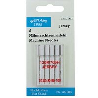 WEYLAND 1855 Nähmaschinennadeln silber Jersey, 5 St. von WEYLAND 1855