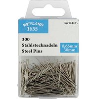 WEYLAND 1855 Stecknadeln Stahl silber, 300 St. WEYLAND 1855 Stecknadeln Stahl silber, 300 St. von WEYLAND 1855