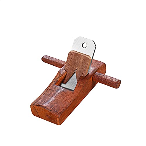 WFCQNBJBF Handhobel, Holzbearbeitungshobel, Handhobel for die Holzbearbeitung, Holzhobelwerkzeug, Flachhobel, Unterkante, Holzbeschneidewerkzeuge for Schreiner, Holzhandwerkswerkzeug(127mm Mahogany) von WFCQNBJBF