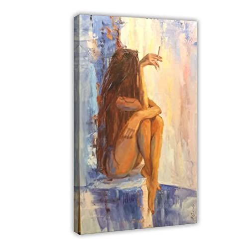 WFKLMSL Anastasia Rybina's Work Künstler Ölgemälde Ästhetische Leinwand Poster Wandkunst Dekor Druck Bild Gemälde für Wohnzimmer Schlafzimmer Dekoration Rahmen Stil 60 x 90 cm WFKLMSL Anastasia Rybina's Work Künstler Ölgemälde Ästhetische Leinwand Poster Wandkunst Dekor Druck Bild Gemälde für Wohnzimmer Schlafzimmer Dekoration Rahmen Stil 60 x 90 cm von WFKLMSL