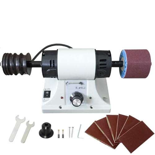 WFUAHA Lederpolier-Verbrennungsmaschine, Lederkante-Schleifmaschine, Elektrischer Schleiferpolel Mit 0-8000 U/Min Für Alle Pflanzlichen Lederprodukte WFUAHA Lederpolier-Verbrennungsmaschine, Lederkante-Schleifmaschine, Elektrischer Schleiferpolel Mit 0-8000 U/Min Für Alle Pflanzlichen Lederprodukte von WFUAHA