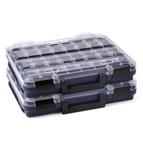 Sortierbox Schrauben klein | 2x Bosch Sortimo T-BOXX 320 anthrazit | Ideales Schrauben Lagersystem | Alternative zum Kleinteilemagazin Sortierbox Schrauben klein | 2x Bosch Sortimo T-BOXX 320 anthrazit | Ideales Schrauben Lagersystem | Alternative zum Kleinteilemagazin von WFix