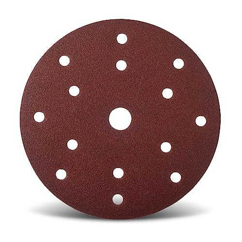 Wfix Craft IK88 Schleifscheiben 150mm Klett mit 15-Loch-Perforation für Exzenterschleifer | Körnung P180 - medium - 50er Profi Schleifpapier Set für Holzschliff Wfix Craft IK88 Schleifscheiben 150mm Klett mit 15-Loch-Perforation für Exzenterschleifer | Körnung P180 - medium - 50er Profi Schleifpapier Set für Holzschliff von WFix