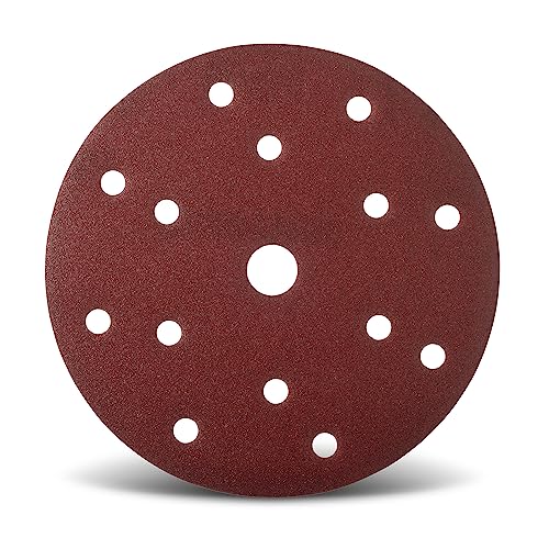 Wfix Craft IK88 Schleifscheiben 150mm Klett mit 15-Loch-Perforation für Exzenterschleifer | Körnung P220 - fein - 50er Profi Schleifpapier Set für Holzschliff Wfix Craft IK88 Schleifscheiben 150mm Klett mit 15-Loch-Perforation für Exzenterschleifer | Körnung P220 - fein - 50er Profi Schleifpapier Set für Holzschliff von WFix