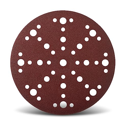 Wfix Craft IK88 Schleifscheiben 150mm Klett mit 48-Loch-Perforation für Exzenterschleifer | Körnung P180 - medium - 50er Profi Schleifpapier Set für Holzschliff Wfix Craft IK88 Schleifscheiben 150mm Klett mit 48-Loch-Perforation für Exzenterschleifer | Körnung P180 - medium - 50er Profi Schleifpapier Set für Holzschliff von WFix