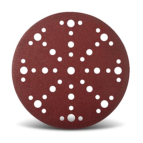 Wfix Craft IK88 Schleifscheiben 150mm Klett mit 48-Loch-Perforation für Exzenterschleifer | Körnung P220 - fein - 50er Profi Schleifpapier Set für Holzschliff Wfix Craft IK88 Schleifscheiben 150mm Klett mit 48-Loch-Perforation für Exzenterschleifer | Körnung P220 - fein - 50er Profi Schleifpapier Set für Holzschliff von WFix