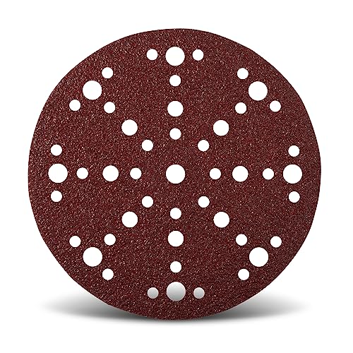 Wfix Craft IK88 Schleifscheiben 150mm Klett mit 48-Loch-Perforation für Exzenterschleifer | Körnung P40 - grob - 50er Profi Schleifpapier Set für Holzschlif Wfix Craft IK88 Schleifscheiben 150mm Klett mit 48-Loch-Perforation für Exzenterschleifer | Körnung P40 - grob - 50er Profi Schleifpapier Set für Holzschlif von WFix