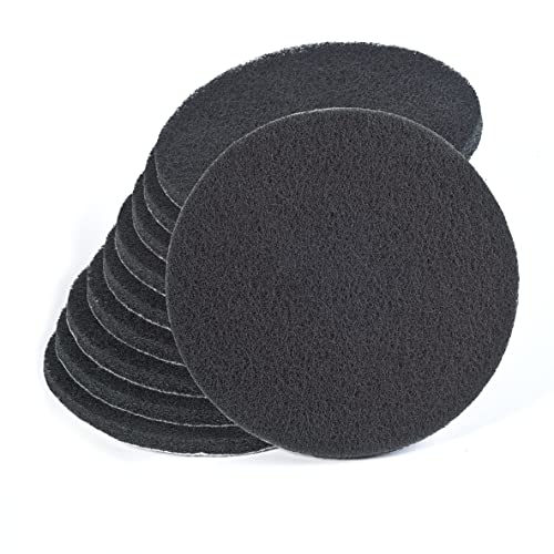Wfix Klett Schleifvlies für Exzenterschleifer 150mm P250-300 mittel - schwarz | 10 Stück | Schleifschwamm - Polierschwamm 150mm für Metall inkl. Edelstahl, Stein, Holz, Kunststoff etc Wfix Klett Schleifvlies für Exzenterschleifer 150mm P250-300 mittel - schwarz | 10 Stück | Schleifschwamm - Polierschwamm 150mm für Metall inkl. Edelstahl, Stein, Holz, Kunststoff etc von WFix