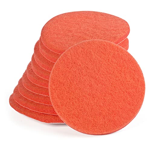Wfix Klett Schleifvlies für Exzenterschleifer 150mm P600-700 fein - orange | 10 Stück | Schleifschwamm - Polierschwamm 150mm für Metall inkl. Edelstahl, Stein, Holz, Kunststoff etc Wfix Klett Schleifvlies für Exzenterschleifer 150mm P600-700 fein - orange | 10 Stück | Schleifschwamm - Polierschwamm 150mm für Metall inkl. Edelstahl, Stein, Holz, Kunststoff etc von WFix