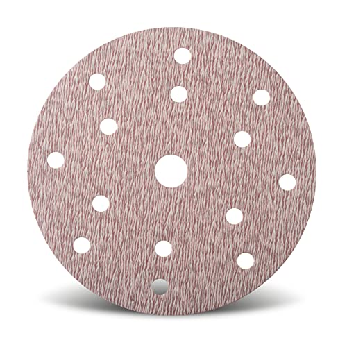 Wfix PRO F225 superlanglebige Schleifscheiben 150mm Klett 15-Loch-Perforation für den profesionellen Einsatz, Körn P800 superfein - 100er Schleifpapier Set für Karosserie, Nautik, Zimmerei & Holz Wfix PRO F225 superlanglebige Schleifscheiben 150mm Klett 15-Loch-Perforation für den profesionellen Einsatz, Körn P800 superfein - 100er Schleifpapier Set für Karosserie, Nautik, Zimmerei & Holz von WFix