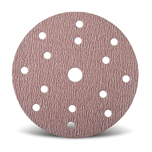 Wfix PRO F225 superlanglebige Schleifscheiben 150mm Klett 15-Loch-Perforation für den profesionellen Einsatz, Körnung P320 fein - 100er Schleifpapier Set für Karosserie, Nautik, Zimmerei und Holz Wfix PRO F225 superlanglebige Schleifscheiben 150mm Klett 15-Loch-Perforation für den profesionellen Einsatz, Körnung P320 fein - 100er Schleifpapier Set für Karosserie, Nautik, Zimmerei und Holz von WFix