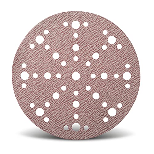 Wfix PRO F225 superlanglebige Schleifscheiben 150mm Klett 48-Loch-Perforation für den profesionellen Einsatz, Körnung P240 fein - 100er Schleifpapier Set für Karosserie, Nautik, Zimmerei und Holz Wfix PRO F225 superlanglebige Schleifscheiben 150mm Klett 48-Loch-Perforation für den profesionellen Einsatz, Körnung P240 fein - 100er Schleifpapier Set für Karosserie, Nautik, Zimmerei und Holz von WFix