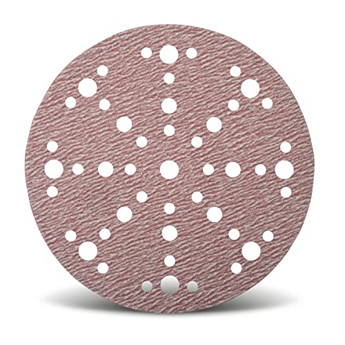 Wfix PRO F225 superlanglebige Schleifscheiben 150mm Klett 48-Loch-Perforation für den profesionellen Einsatz, Körnung P400 fein - 100er Schleifpapier Set für Karosserie, Nautik, Zimmerei und Holz Wfix PRO F225 superlanglebige Schleifscheiben 150mm Klett 48-Loch-Perforation für den profesionellen Einsatz, Körnung P400 fein - 100er Schleifpapier Set für Karosserie, Nautik, Zimmerei und Holz von WFix