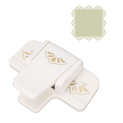 WGFOIP Erfolgswerkzeug für Craft Punches, Manuelle Papierkanten für Scrapbooking DIY mit Spitzenprägsende Dekorative Grenzen (Korallenmuster großer Größe) von WGFOIP