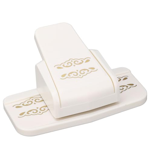 WGFOIP Erfolgswerkzeug für Craft Punches, Manuelle Papierkanten für Scrapbooking DIY mit Spitzenprägsende Dekorative Grenzen (Wolkenmuster großer Größe) von WGFOIP