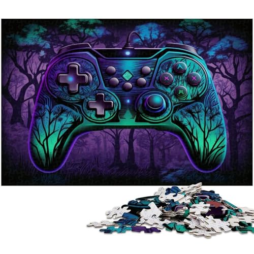 für Erwachsene, 1000-teiliges Aquarell-Puzzle, Geschenkpapier, Heimdekoration (Größe 38 x 26 cm) von WGLINGX