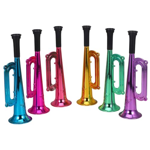 WHAMVOX 12 Stück Teiliges Fußball tröten Kunststoff Leichte Tragbare Cheerleader hörner für Sportveranstaltungen Partys und Einfach zu Bedienen Bunte Fanfare spielzeuge WHAMVOX 12 Stück Teiliges Fußball tröten Kunststoff Leichte Tragbare Cheerleader hörner für Sportveranstaltungen Partys und Einfach zu Bedienen Bunte Fanfare spielzeuge von WHAMVOX