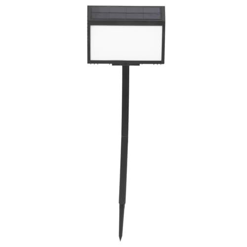WHAMVOX 1Satz Solarbetriebenes LED Hausnummernschild Hochhellige Beleuchtete Adressnummer für Außen Vielseitig Montierbar an Wand Leds für Sichtbarkeit von WHAMVOX