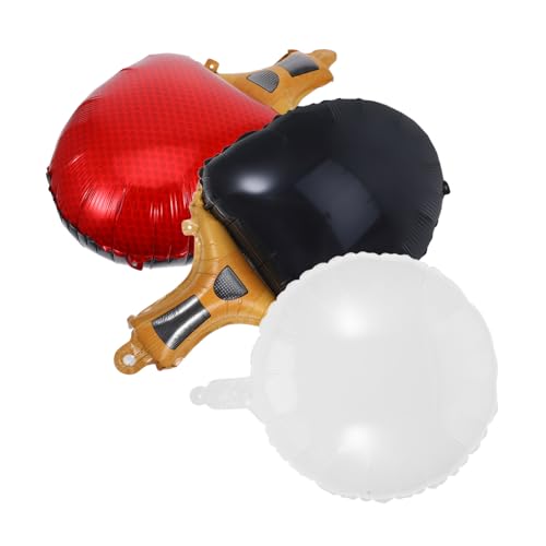WHAMVOX 1Satz Tischtennis Ballons Sportliches Party Dekorationsset Und Tischtennisschläger Und Weißen Tischtennisball Geburtstagsfeiern WHAMVOX 1Satz Tischtennis Ballons Sportliches Party Dekorationsset Und Tischtennisschläger Und Weißen Tischtennisball Geburtstagsfeiern von WHAMVOX
