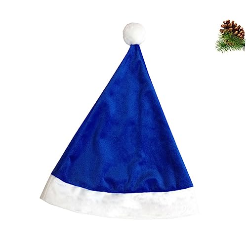 WHAMVOX 1Stk weihnachtsmütze Gnomenhut Hexenhüte für Frauen plüsch partyhüte plüsch nikolaus mütze Weihnachtsmann-Kostüm Kleider Mini Kopfbedeckung Stoff Kleidung Kleinkind Weihnachtsbaum von WHAMVOX