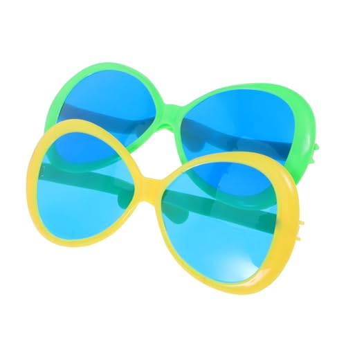 WHAMVOX 2 Stück Übertriebene Tropische Sonnenbrillen Für Hawaii-luau-partys, Fotoautomaten-requisiten, Sommer-strandbrillen, Neuartige Brillen, Partykleid, Lustige Brillen WHAMVOX 2 Stück Übertriebene Tropische Sonnenbrillen Für Hawaii-luau-partys, Fotoautomaten-requisiten, Sommer-strandbrillen, Neuartige Brillen, Partykleid, Lustige Brillen von WHAMVOX
