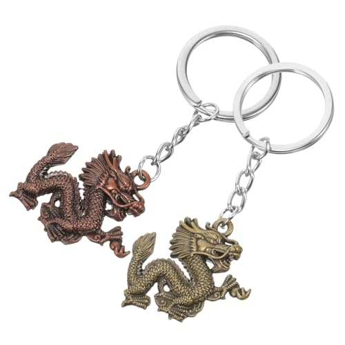 WHAMVOX 2 Stück schlüsselringe weinachts keyring weihnachstsgeschenk key fob Auto Zubehör Schlüssel hängende Dekorationen schlüsselanhänger Festgeschenke Taschenanhänger Metall von WHAMVOX