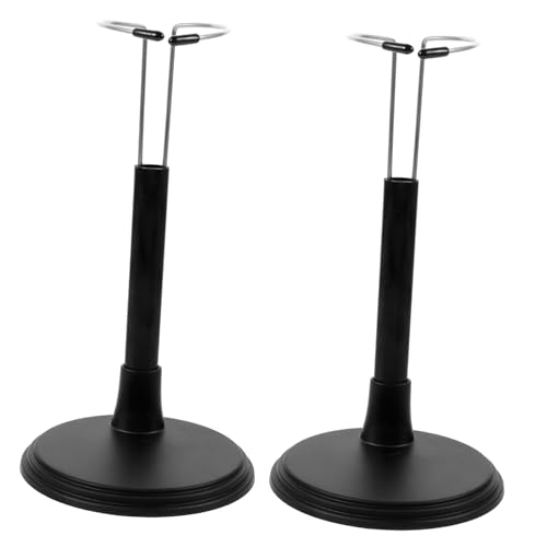 WHAMVOX 2Stücke Puppenständer Höhenverstellbar für Deko und Stabiler Puppenhalter für Actionfiguren für Puppen für Puppenhaus und Schaufensterdisplay von WHAMVOX