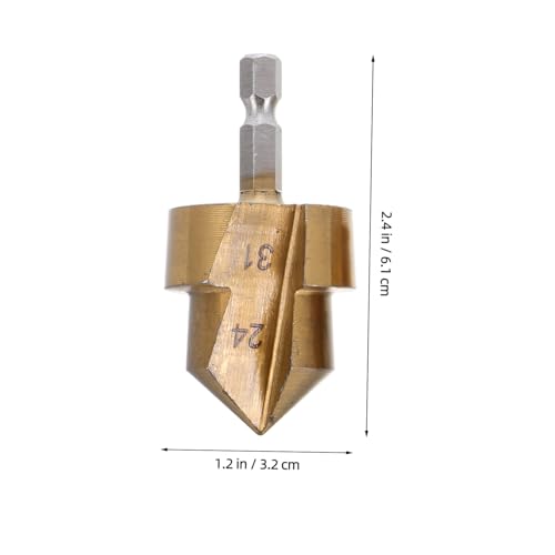 WHAMVOX 3 Stück Ppr Bohrersatz Hex Schaft Reamer Werkzeug Set für Rohrinstallation und Reparatur Schnelles Setup Langlebig Vielseitig Einsetzbar für Kunststoffrohre WHAMVOX 3 Stück Ppr Bohrersatz Hex Schaft Reamer Werkzeug Set für Rohrinstallation und Reparatur Schnelles Setup Langlebig Vielseitig Einsetzbar für Kunststoffrohre von WHAMVOX