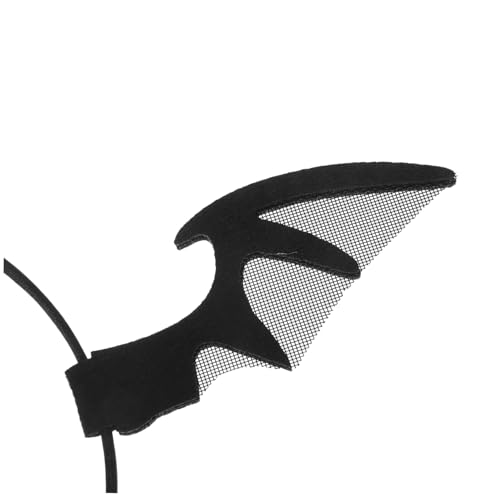 WHAMVOX 3 Stück Teiliges Fledermaus-ohren Haarreif Halloween Haarreifen für Erwachsene Gruseliges Bat Wing Headband Vielseitiger Haarschmuck für Cosplay Gothic Party und Festtagsdekoration von WHAMVOX