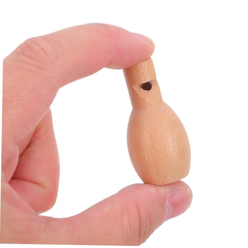 WHAMVOX 3 Stück Teiliges Mini Holzpfeifen für DIY Musikalische Früherziehung Pädagogisches Kreativität Motorik von WHAMVOX