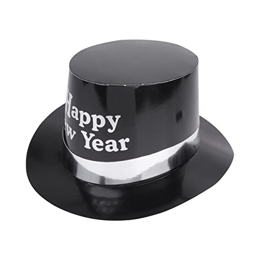 WHAMVOX 3st Silvester-zylinder Partyhüte Aus Papier Neujahrs-legacy-hut Partygeschenke Für Zylinderhut Für Das Neue Jahr 2024 Geburtstagsfeierhüte Silvester Hut Schüttgut Weiß Neujahrshut von WHAMVOX