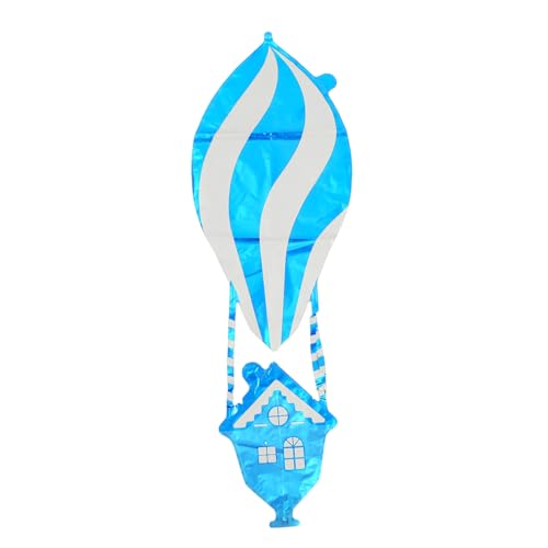 WHAMVOX 4 Stück Heißluftballon Form Aluminiumballon Für Kindergeburtstage Langlebiger Ballon Heißluftballons Festivalveranstaltungen Heißluftfolienballons von WHAMVOX