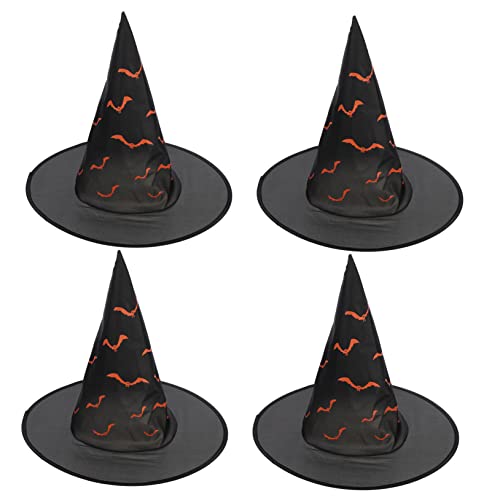 WHAMVOX Zarter Hexenhut Für Damen 4-teiliges Kostüm Für Halloween-partydekorationen von WHAMVOX