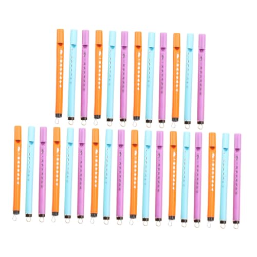 WHAMVOX 40 Stück Teiliges Mini Vogelpfeifen Kreatives Musikspielzeug mit Melodischem Klang Fördert Musikalische Entwicklung Handliche Farblich Sortiert für Frühe Zufällige Zufällige Farbe von WHAMVOX