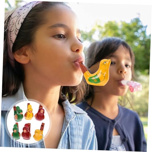 WHAMVOX 6 Stück Teiliges Keramik Vogelpfeifen Bunte Wasser vogelpfeifen Geräuschmacher Sichere Glatte Oberfläche Geschenk für Geburtstage und Partys WHAMVOX 6 Stück Teiliges Keramik Vogelpfeifen Bunte Wasser vogelpfeifen Geräuschmacher Sichere Glatte Oberfläche Geschenk für Geburtstage und Partys von WHAMVOX