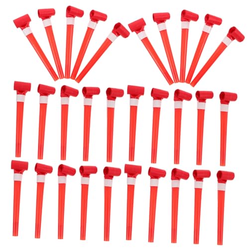 WHAMVOX 70 Stück Blowouts Noisemaker Spielzeug Partygebläse Blashörner Kunststoffpfeifen Spielzeug Für Preise Geburtstagsfeiern Abschlussfeiern Festliche Lieferungen von WHAMVOX