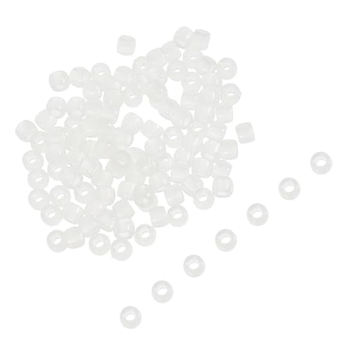 WHAMVOX Acryl UV perlen mit Farbwechsel und Nachtleuchteffekt Lose Schmuckperlen für DIY Armbänder Halsketten Bunte Bastelperlen für Kreative Schmuckherstellung von WHAMVOX