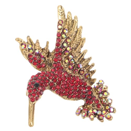 WHAMVOX Brosche Kragennadel Schmucknadeln Strassnadeln Vintage Nadeln Kolibri Nadel Kolibri Schmucknadel Strass Vogel Nadel Dekorative Nadel Kragen Schmucknadel Antike Vogel Nadel Rote WHAMVOX Brosche Kragennadel Schmucknadeln Strassnadeln Vintage Nadeln Kolibri Nadel Kolibri Schmucknadel Strass Vogel Nadel Dekorative Nadel Kragen Schmucknadel Antike Vogel Nadel Rote von WHAMVOX